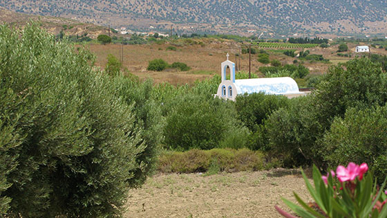 Chapel of the Forty Martyrs of Sebaste (also known as the Holy Forty) while approaching Kardamena